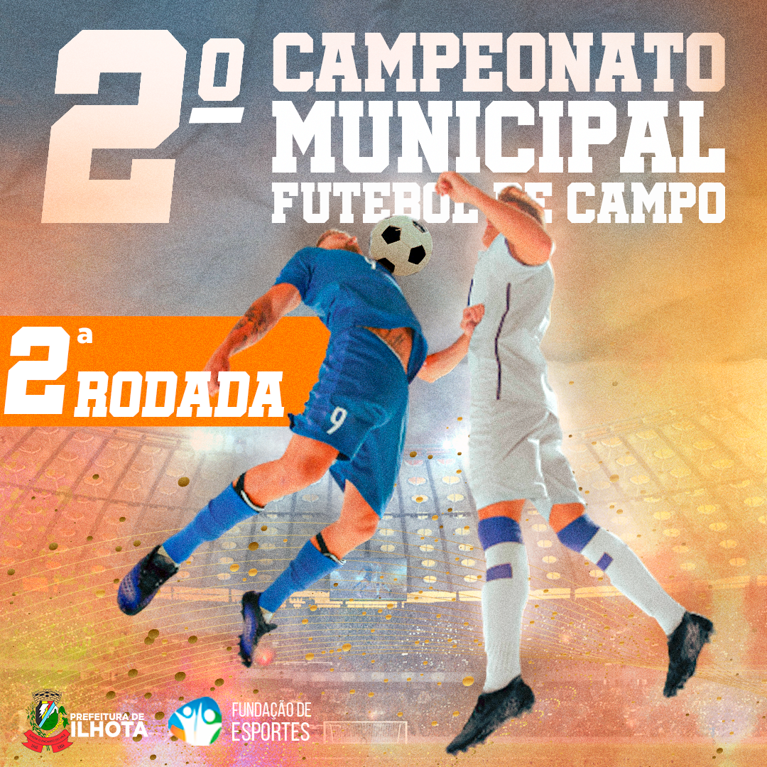 CONFIRA OS JOGOS DA 2ª RODADA DO CAMPEONATO DE ⚽️ FUTEBOL DE CAMPO  CATEGORIA 43 ANOS – Prefeitura Municipal de Santo Augusto